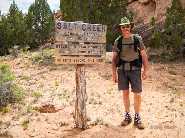 Dave Affleck hiking
